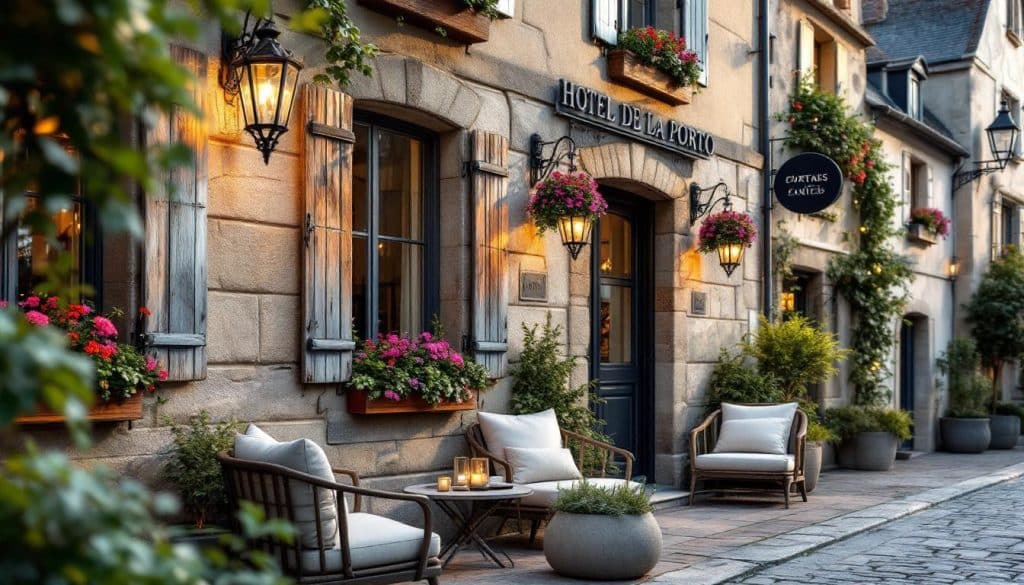découvrez l'hôtel de la porte saint-malo à dinan, alliant charme historique et confort moderne pour un séjour inoubliable au cœur de la bretagne.