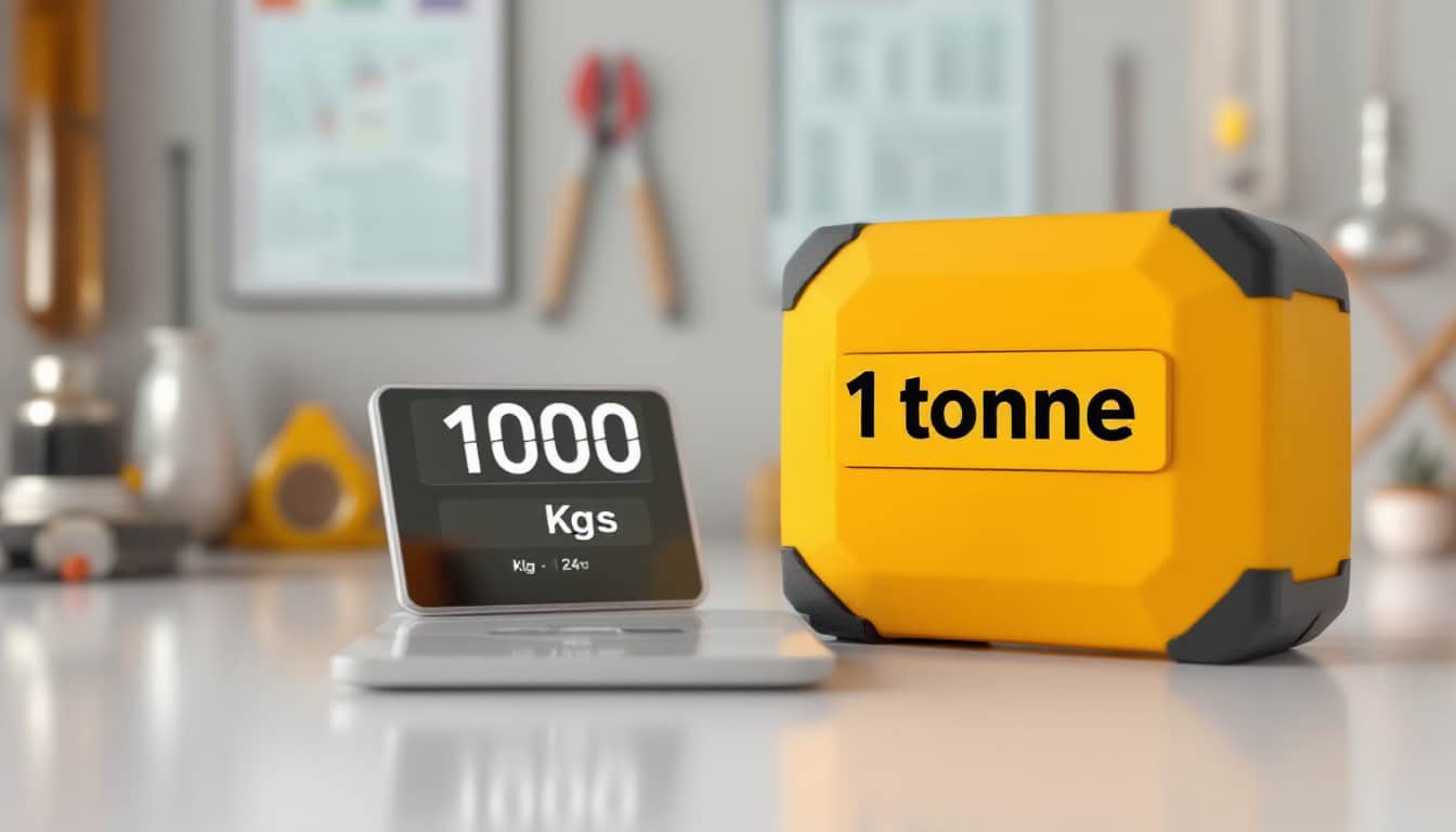convertissez facilement et rapidement 1 tonne en kilogrammes avec notre guide simple. obtenez la conversion précise en un clin d'œil !