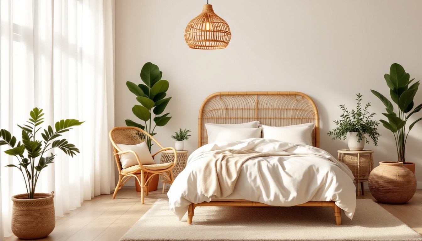 découvrez nos idées déco et meubles en rotin pour une chambre au style naturel, chaleureux et tendance. apportez une touche authentique et élégante à votre intérieur.