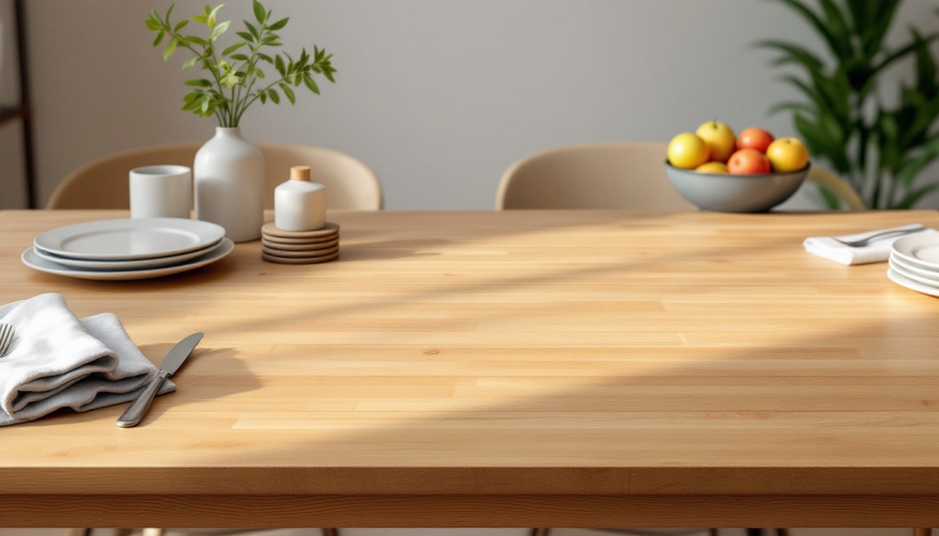 découvrez nos conseils pratiques pour protéger et entretenir une table en bois utilisée sans nappe, afin de préserver sa beauté et sa durabilité au quotidien.