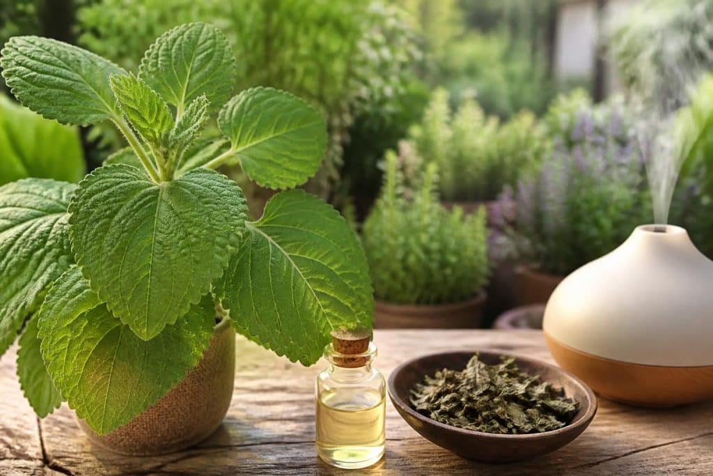 découvrez les propriétés, utilisations et bienfaits du patchouli, une plante aromatique aux multiples vertus pour le bien-être et la santé.