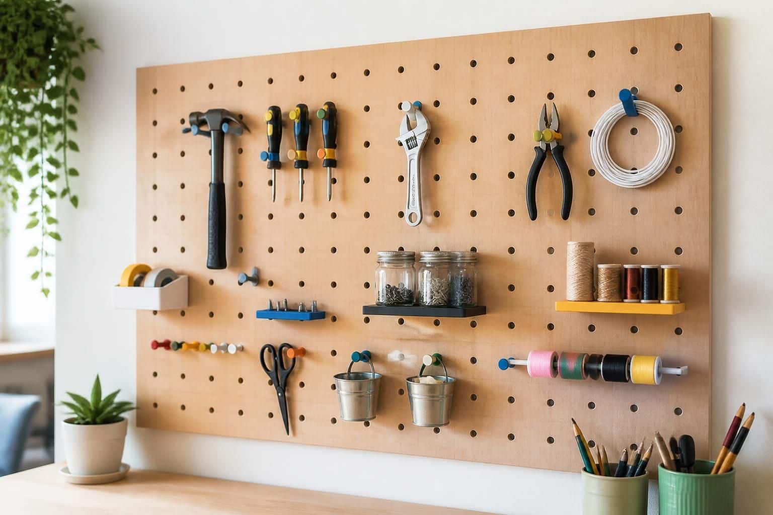 découvrez comment choisir et utiliser les meilleurs crochets modulables pour pegboard afin d'organiser efficacement votre espace de travail ou de loisirs.