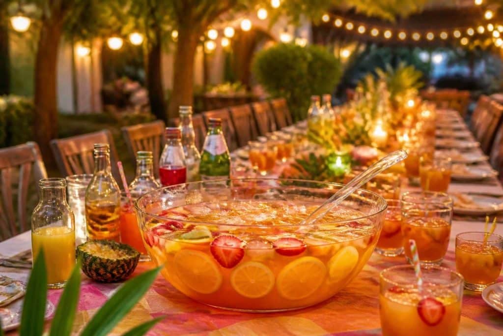 découvrez combien de litres de punch prévoir pour 30 personnes afin de ne pas manquer de boisson lors de votre événement.
