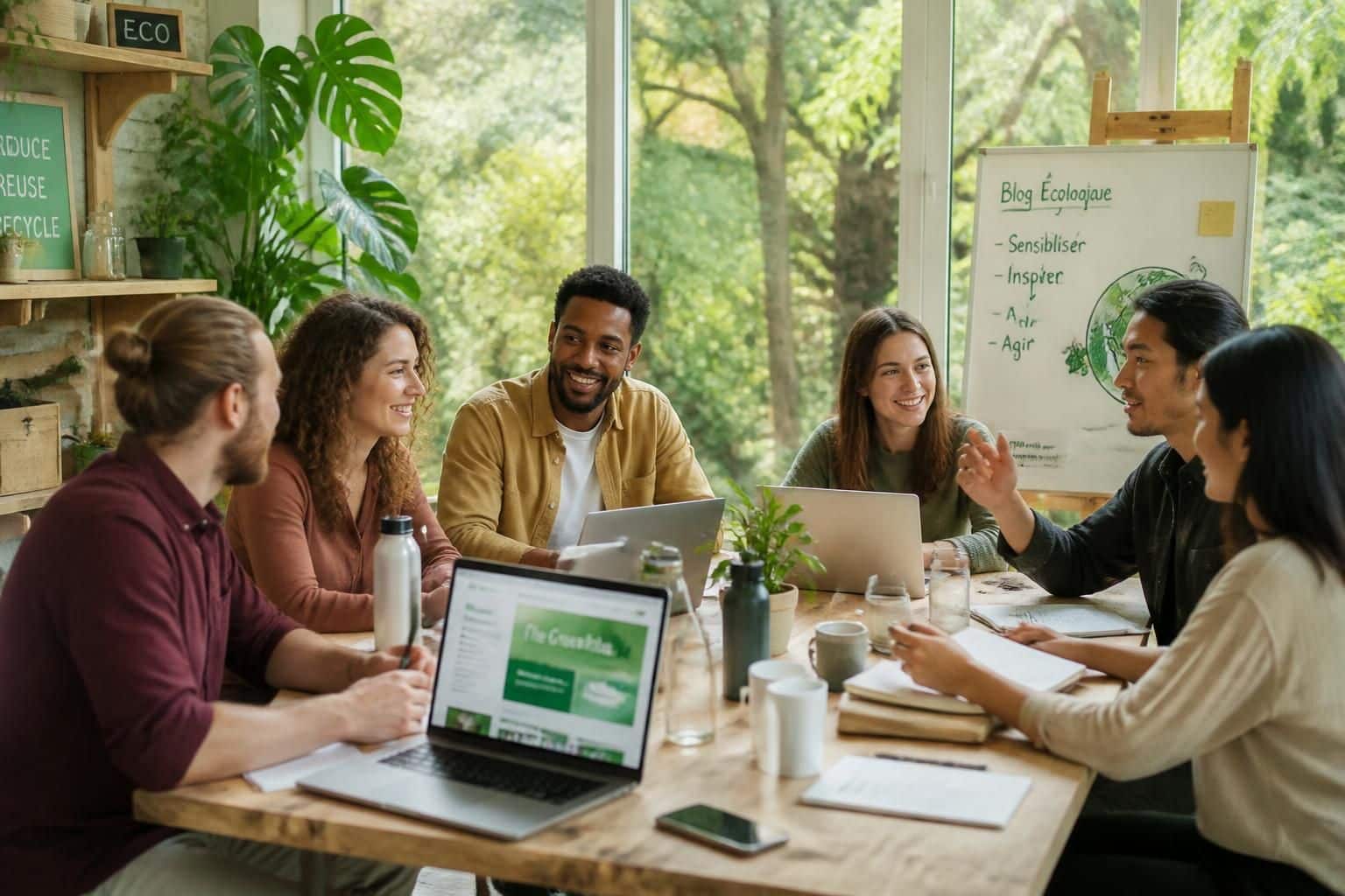 découvrez comment créer et animer un blog écolo au sein d'une association pour promouvoir des actions engagées et avoir un impact positif sur l'environnement.