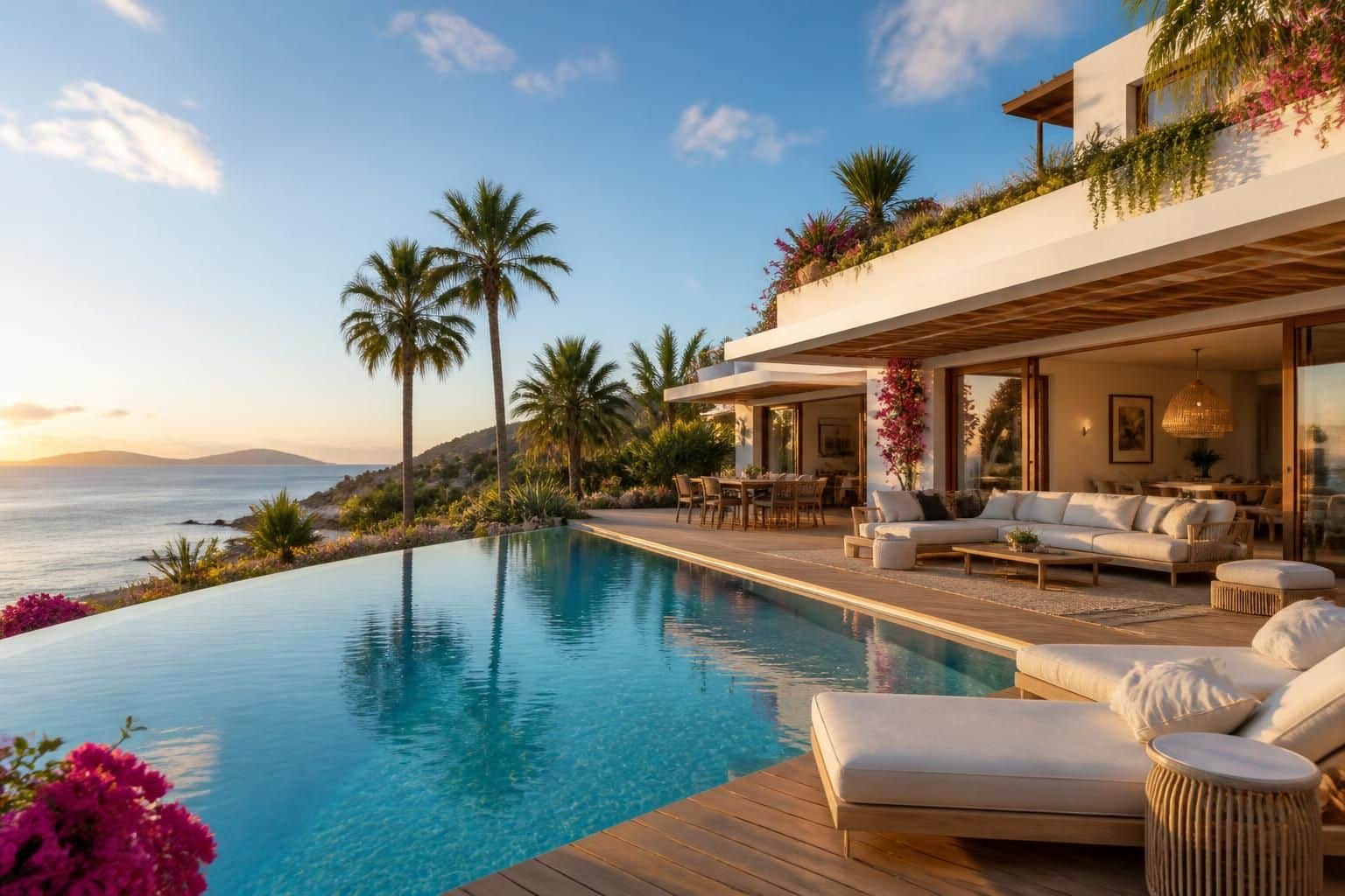 découvrez les villas de luxe à ibiza avec le collectionist : profitez d'un confort exclusif dans des propriétés d'exception pour des vacances inoubliables.